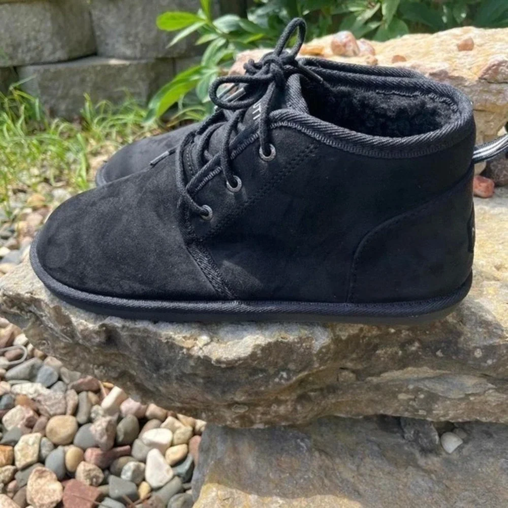 Nautica Men's Black Boots  Size US 9